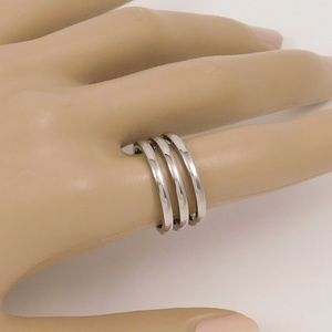 Silver 3 pc. Stacking Ring Set